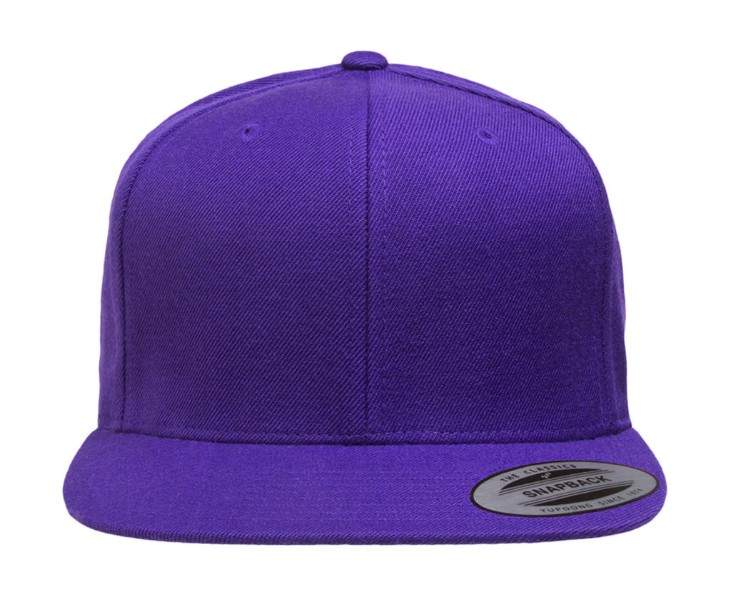  Classic Snapback Cap in Farbe Purple