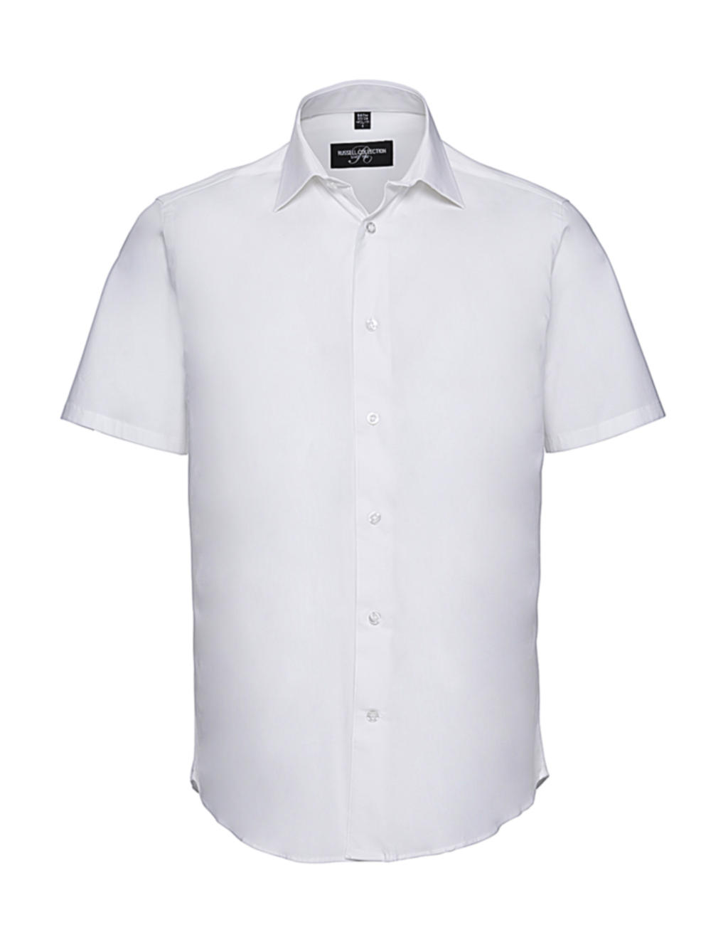  Fitted Stretch Shirt in Farbe White