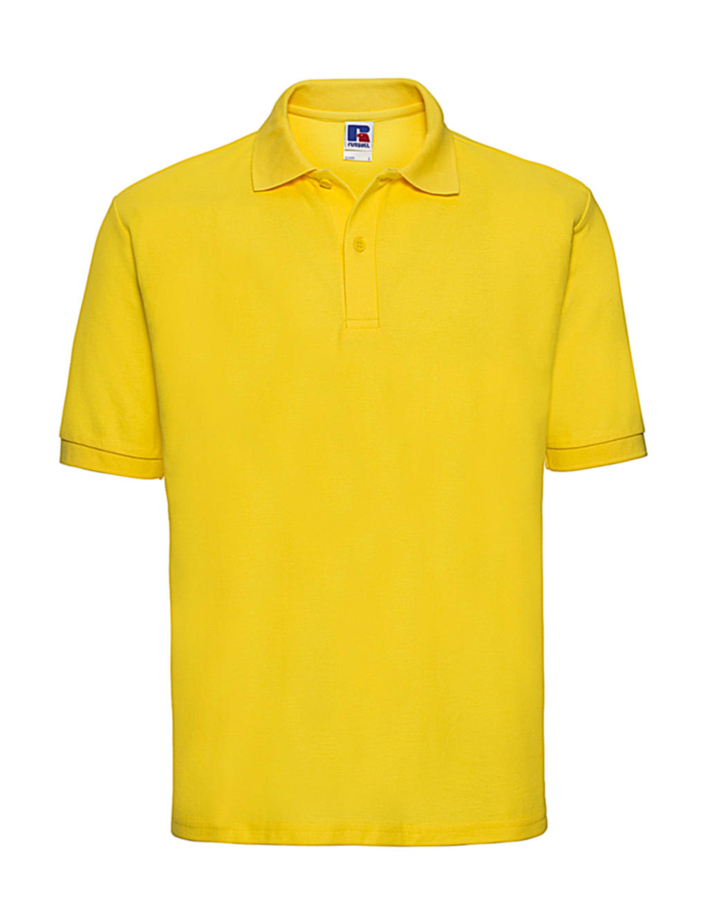  Mens Classic Polycotton Polo in Farbe Yellow