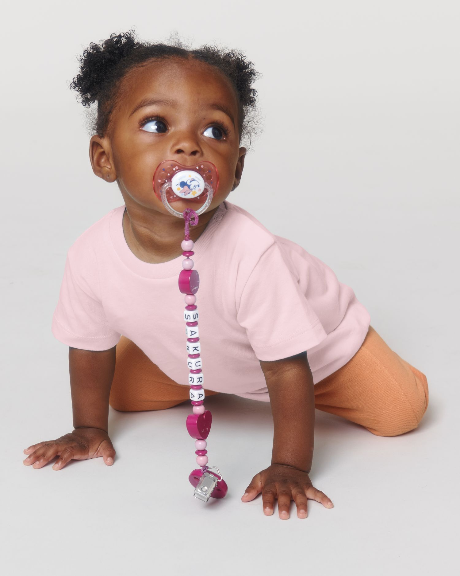 T-Shirt Baby Creator in Farbe Cotton Pink