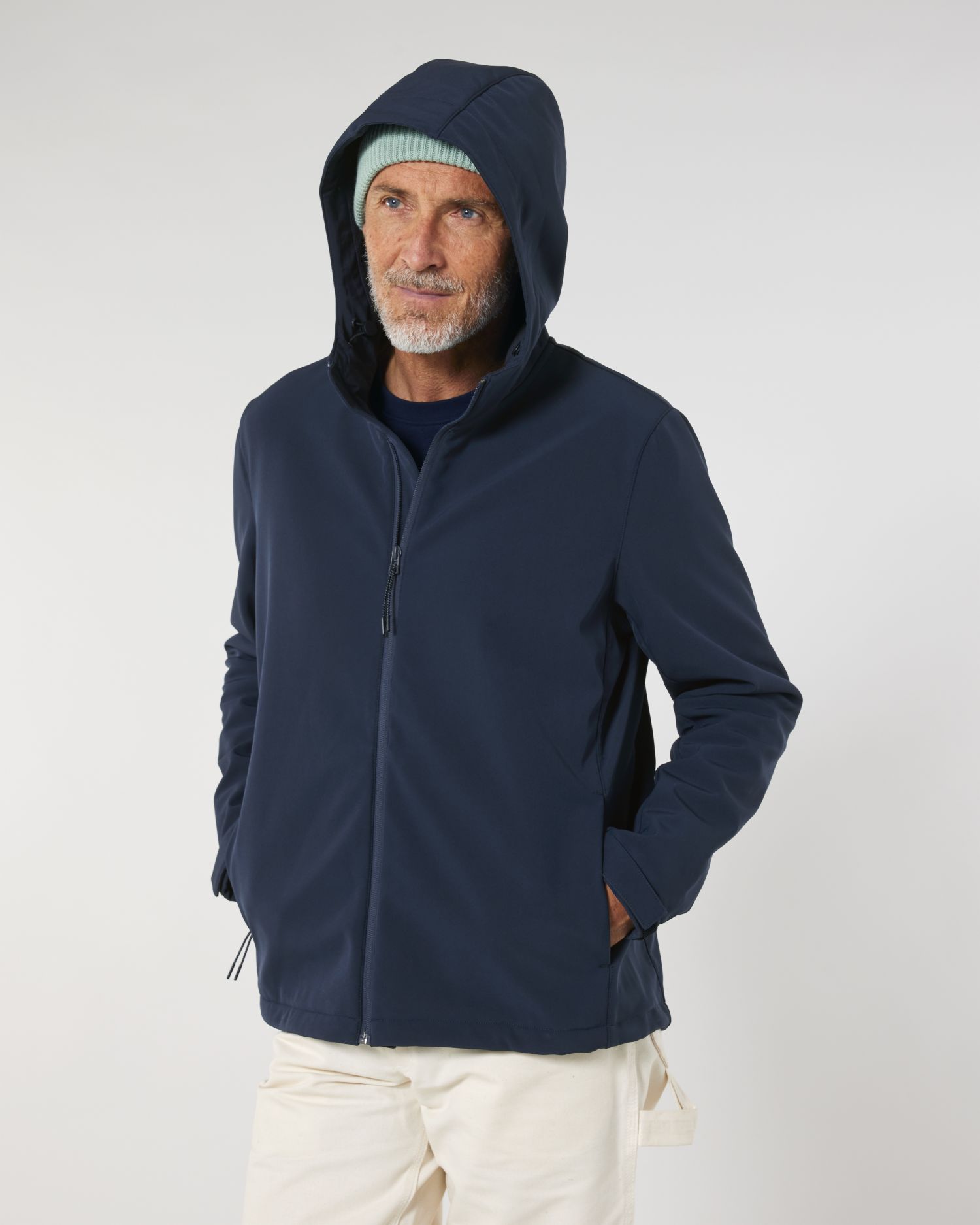 Ungef?tterte Jacke Stanley Discoverer in Farbe French Navy